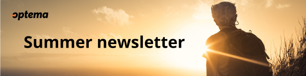 Summer is around the corner – here’s the latest from Optema